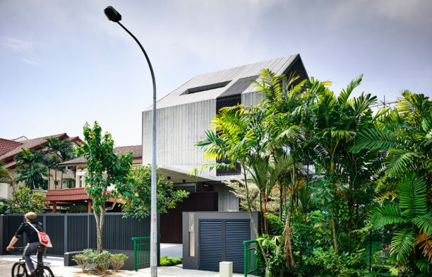 NS House by K2LD Architects is a rare yet beautiful example of brutalist architecture in Singapore