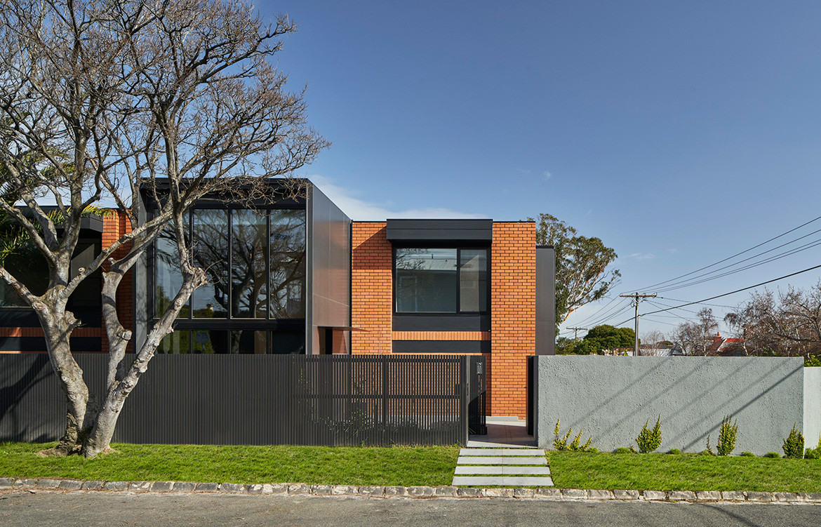 Solid House by Coy Yiontis is the extreme makeover of a suburban 1970s brick house in Elsternwick, Melbourne