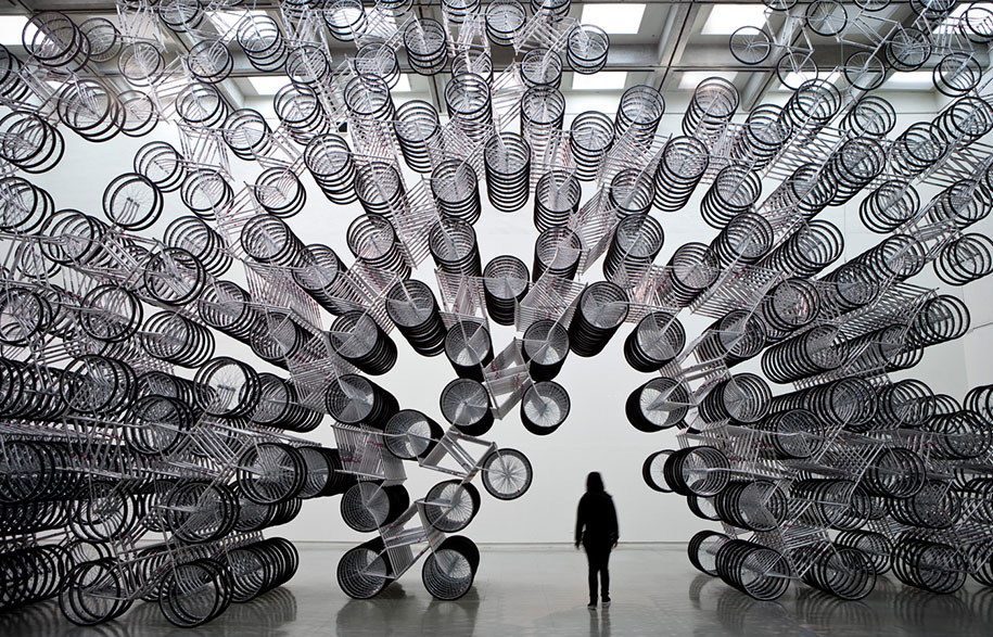 03.Ai-Weiwei-Forever-Bicycles-Taipei-Fine-Arts-Museum-2011