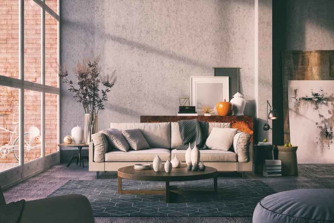 Large Grey Rug Comfortable Flooring Gray Area Carpets for Living