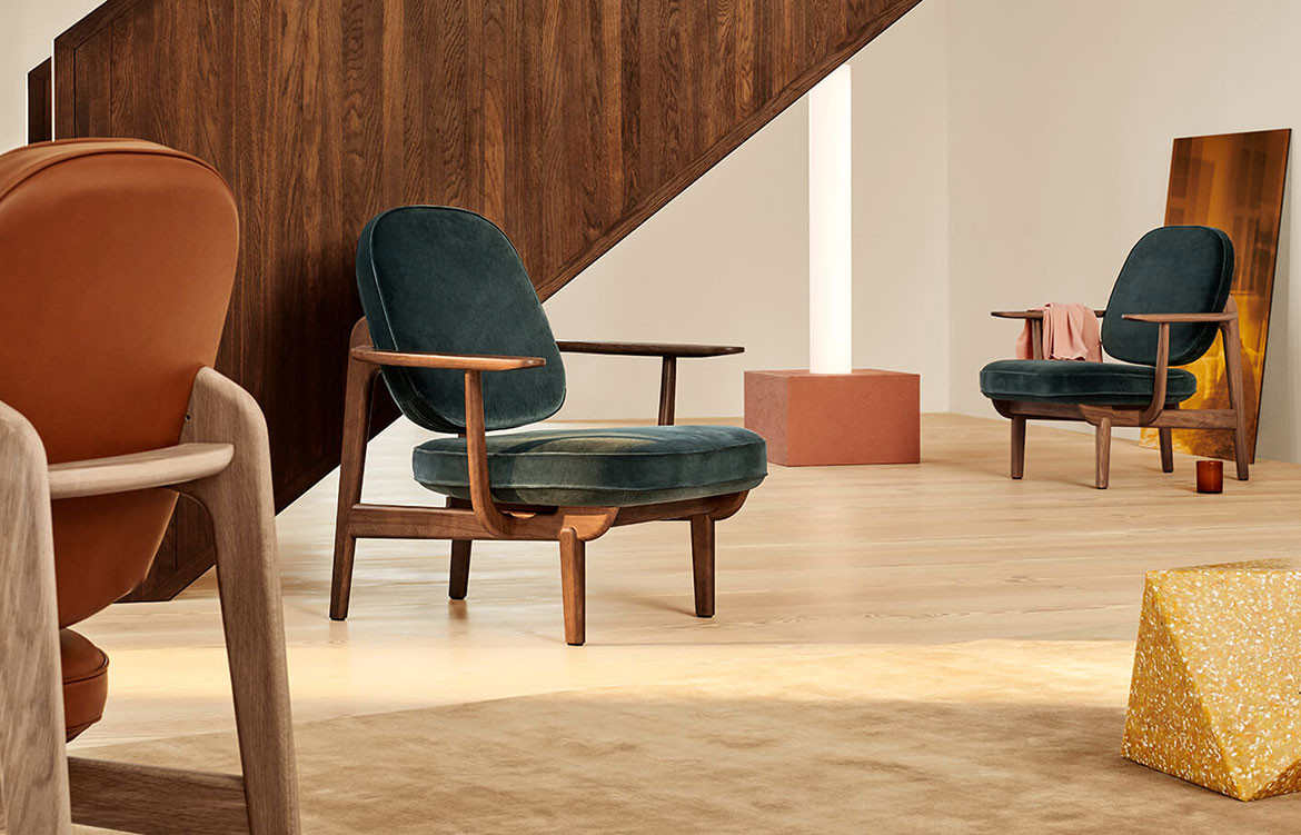 Fritz Hansen & Louis Vuitton – leather swing – kids playroom