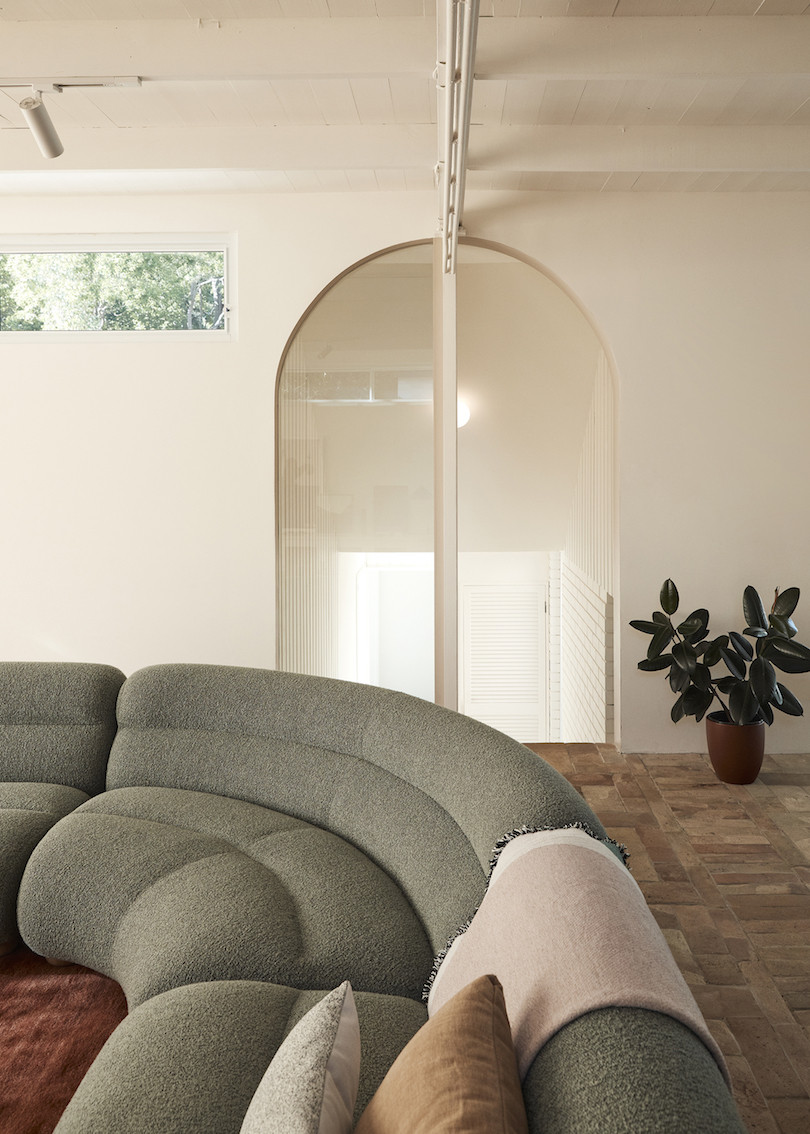 Living room Wahroonga House by Tom Mark Henry.