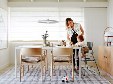 A Children’s high chair that doesn’t sacrifice style