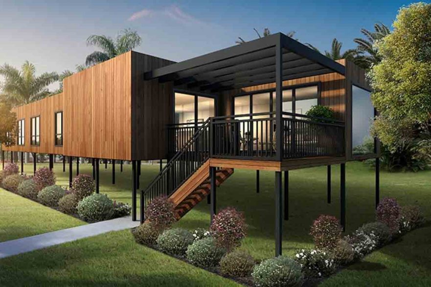 kit homes buy online cheap affordable housing big small budget prefab ideas manufacturers Australia designs