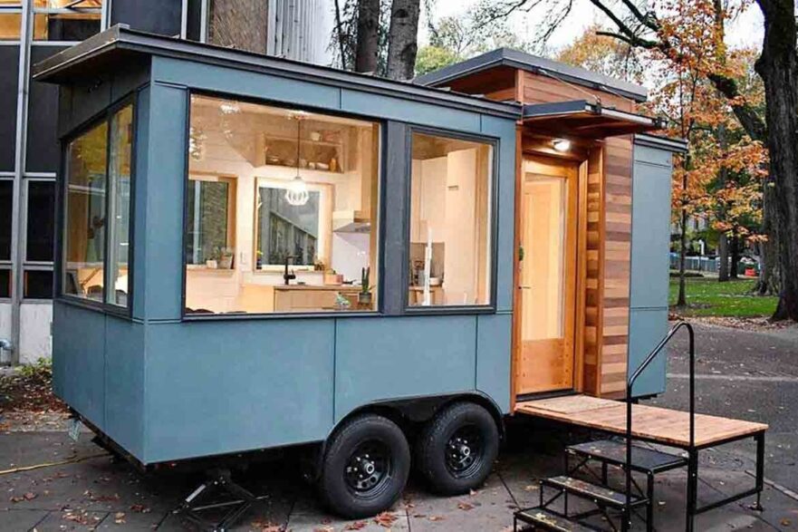 tiny homes on wheels trailer homes mini houses design ideas building construction rules regulations