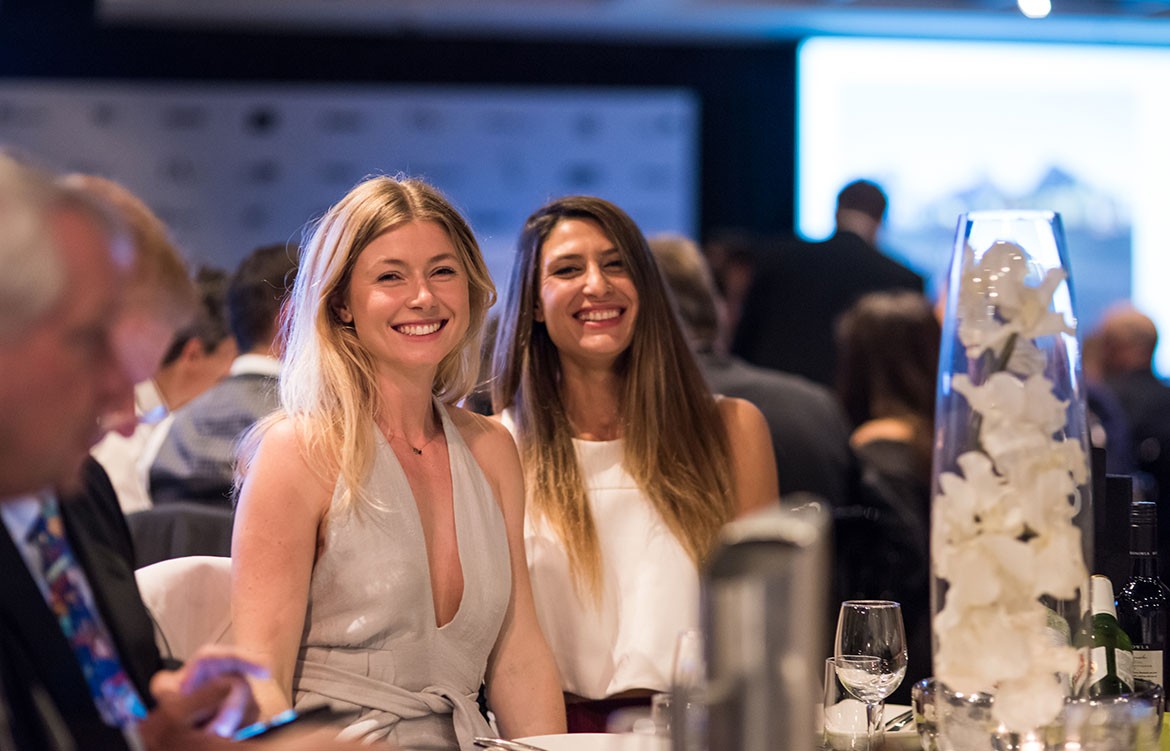 Backstage At The Sustainability Awards Gala