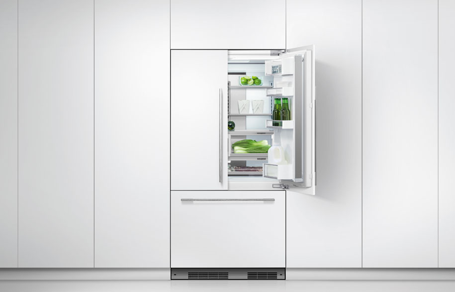 Get the seamless look with Fisher & Paykel’s Integrated ActiveSmart™ Fridge