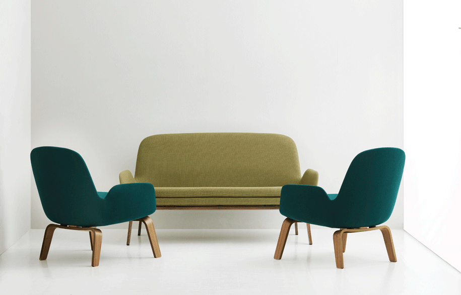 Normann Copenhagen expands the Era lounge range with a two-seat sofa