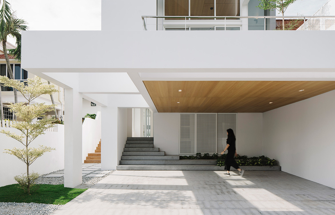 Park + Associates Steps Up Semi Detached House Design