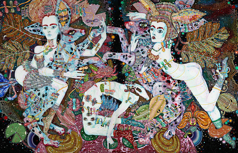 Del Kathryn Barton exhibits abroad at ARNDT Singapore