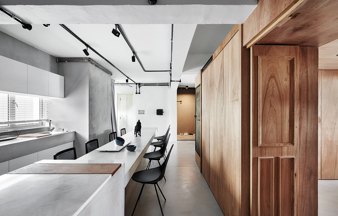 The Crate Apartment In Singapore By Upstairs Habitus Living