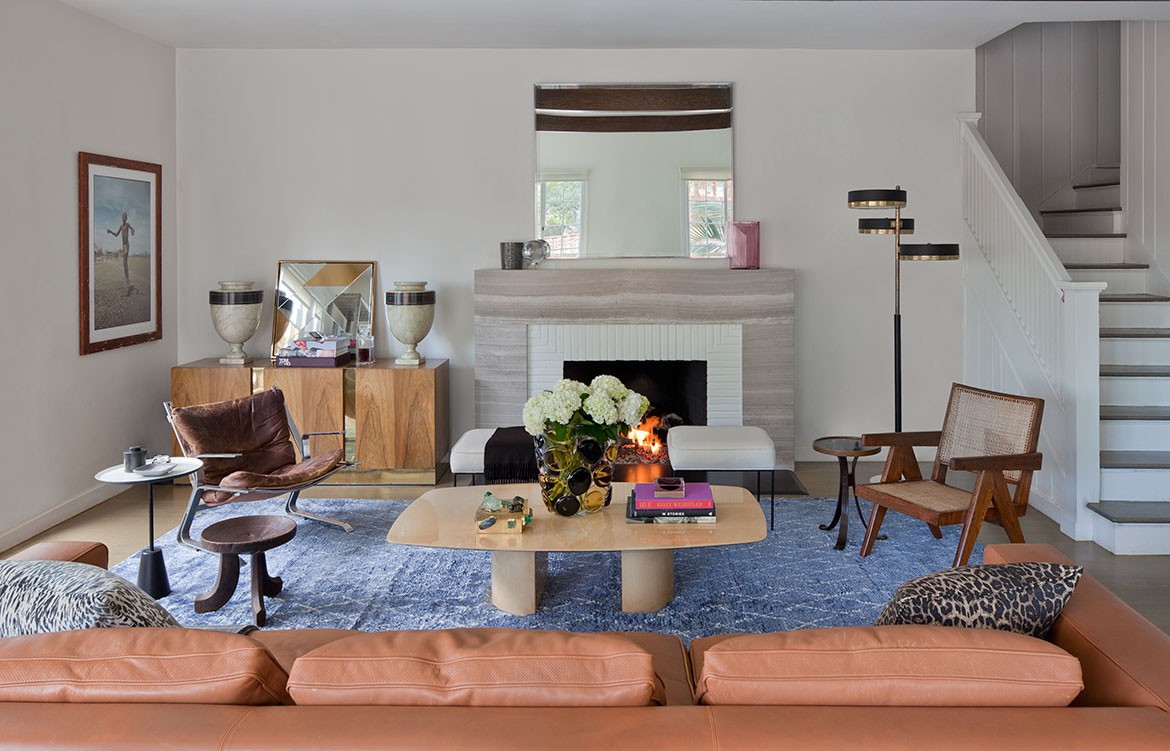 A Look In To A David Hicks Hollywood Home