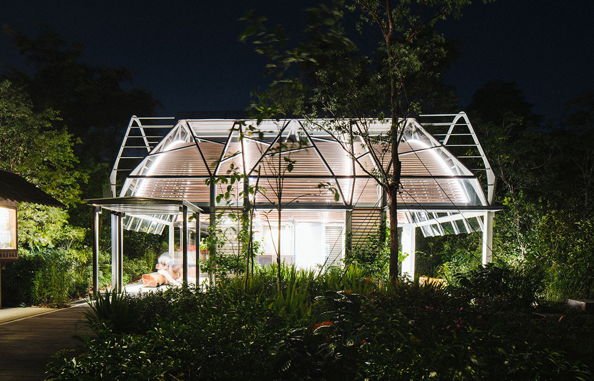 A New Visitors Pavilion At The Singapore Botanic Gardens