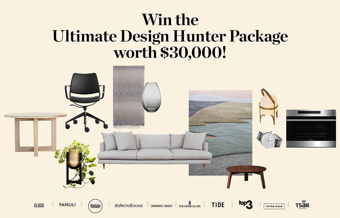 Time Is Running Out To Win The Ultimate Design Hunter Package!