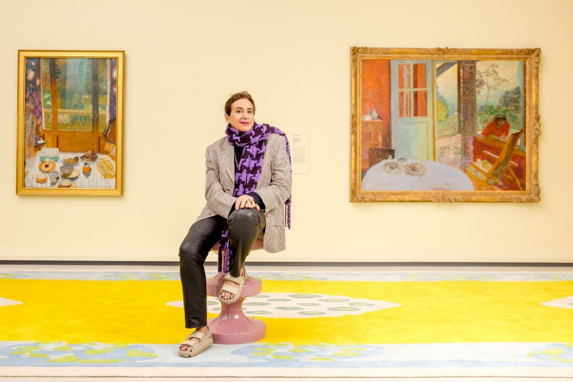 India Mahdavi’s colourfully designed exhibition for French Post-Impressionist Pierre Bonnard