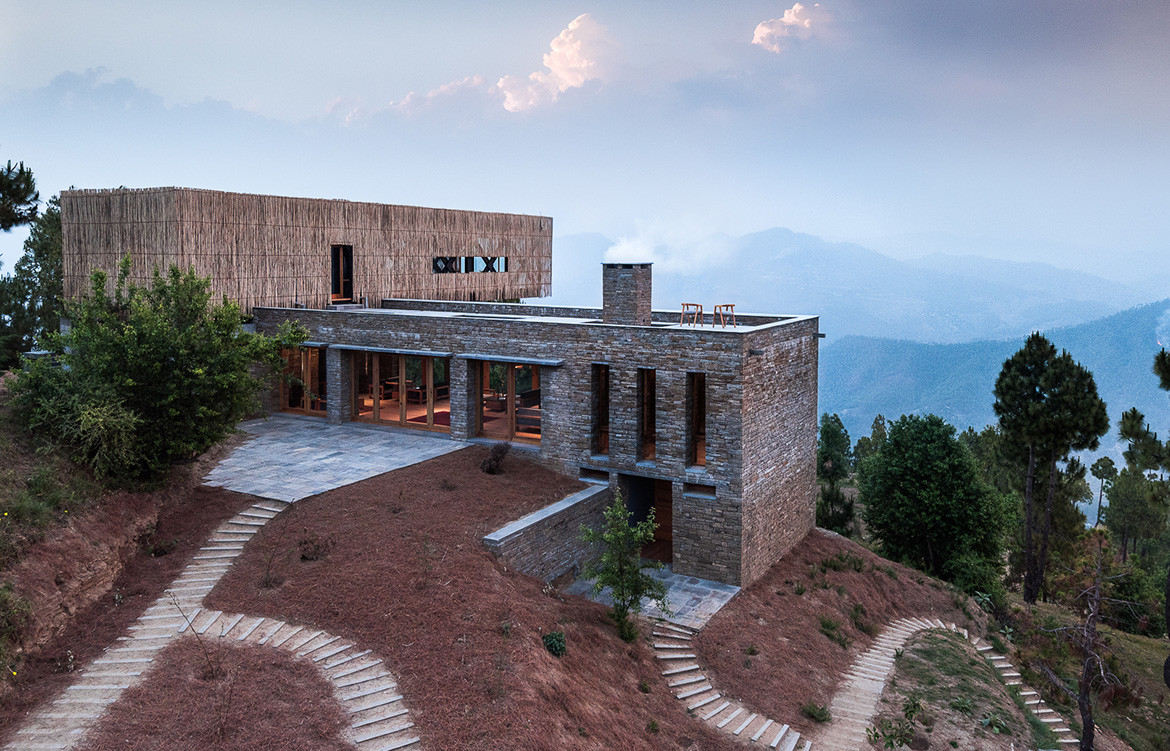 A Minimalist Masterpiece Perfectly In Tune With Its Mountain-Top Perch