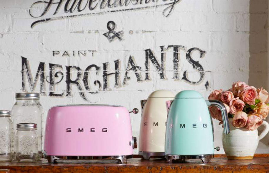 Smeg spruces with a new coat of paint