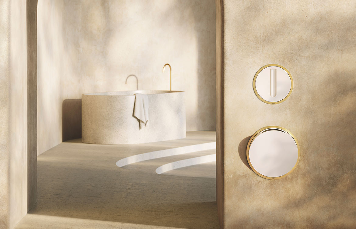 The Understated Luxury of VOLA’s Brushed Gold Finish