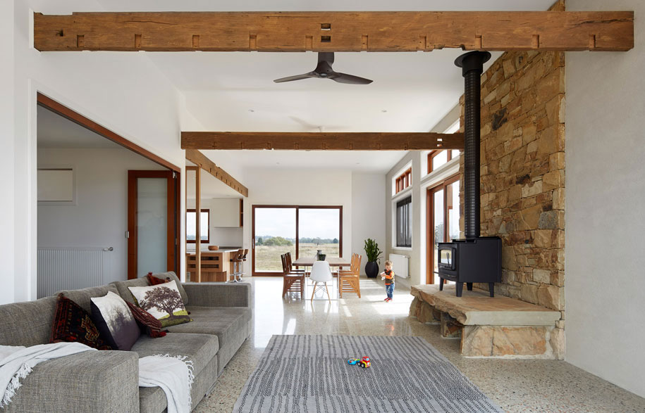 A country home with a contemporary twist