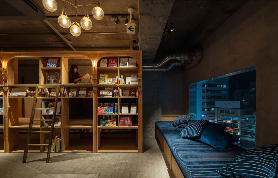 Book and Bed Tokyo: A design hostel for book lovers