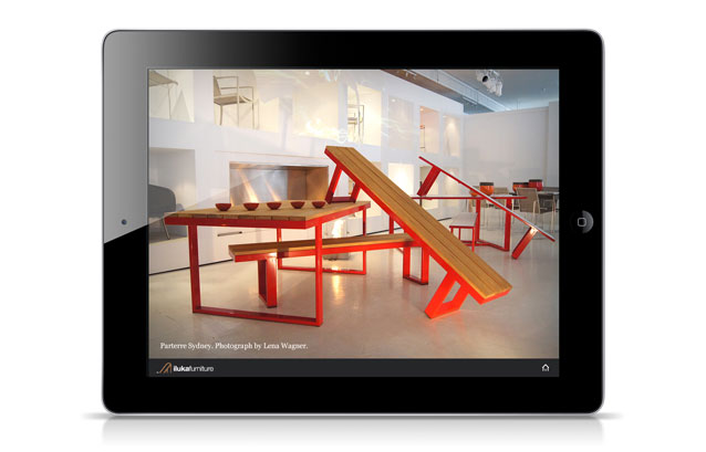 Iluka Furniture App for iPad