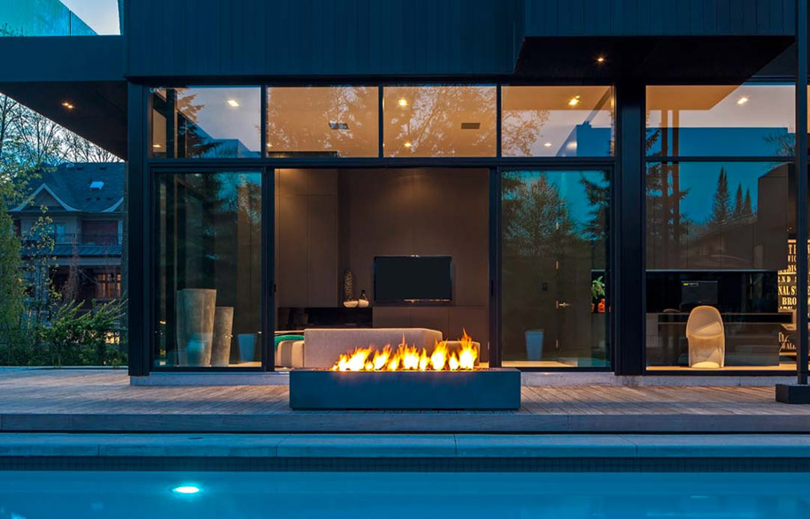 Robata Linear Outdoor Fire by Paloform