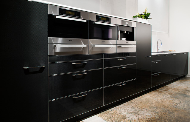 Carbon fibre kitchens from Studio Becker