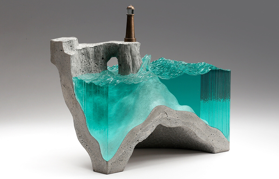 Ben Young Turns Concrete and Glass into Vast Oceans