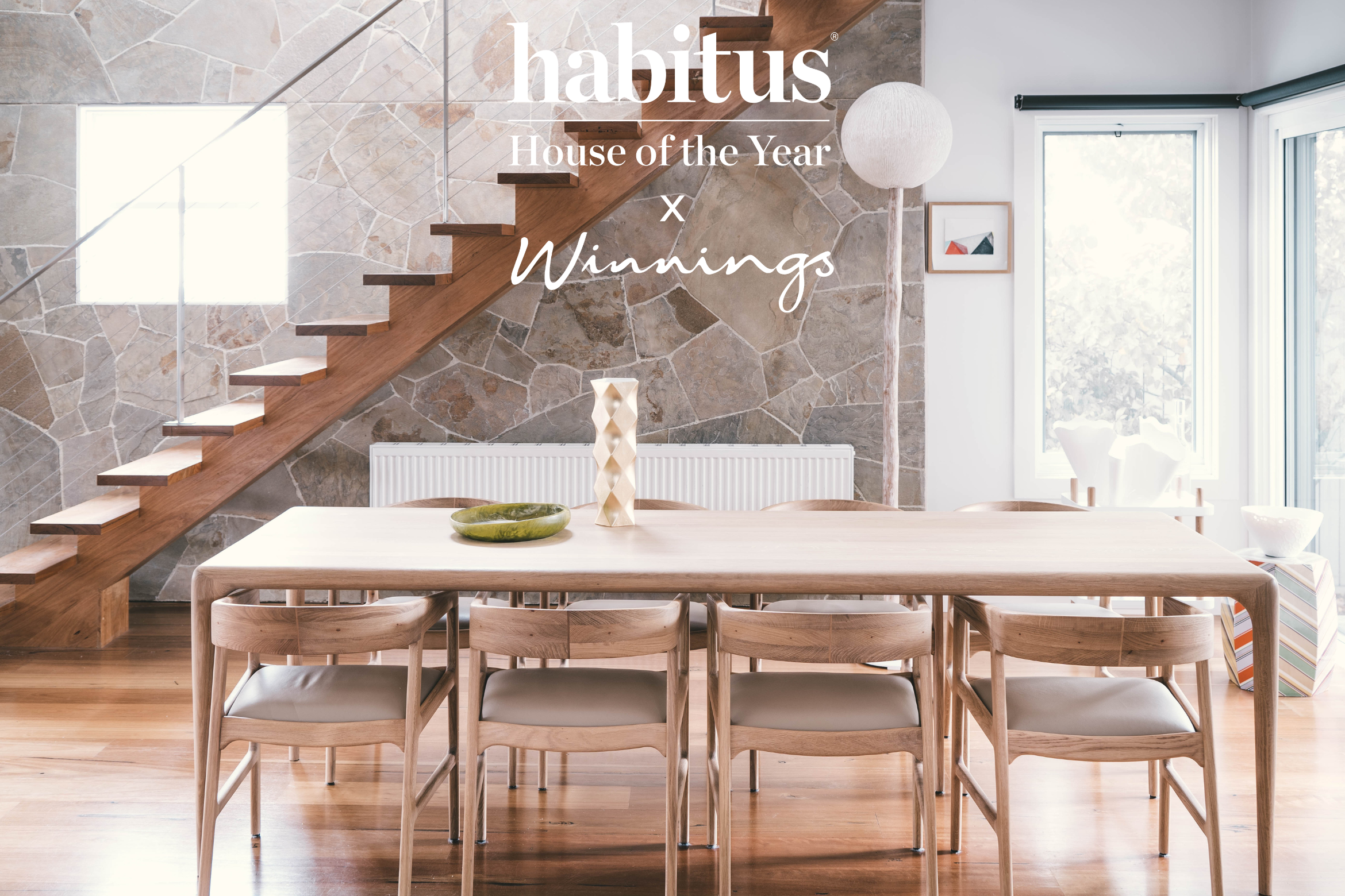 Win the Ultimate Design Hunter Prize Package worth over $22,000 with Winnings x Habitus House of the Year!