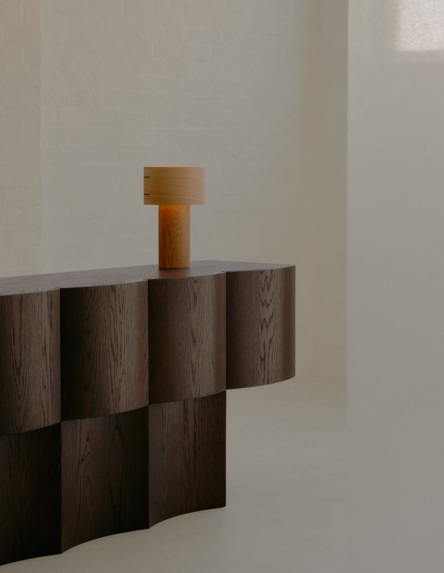 Sabu Studio Q&A - Lune Cabinet & Seam Table Lamp - Pier Carthew & Jess Kneebone