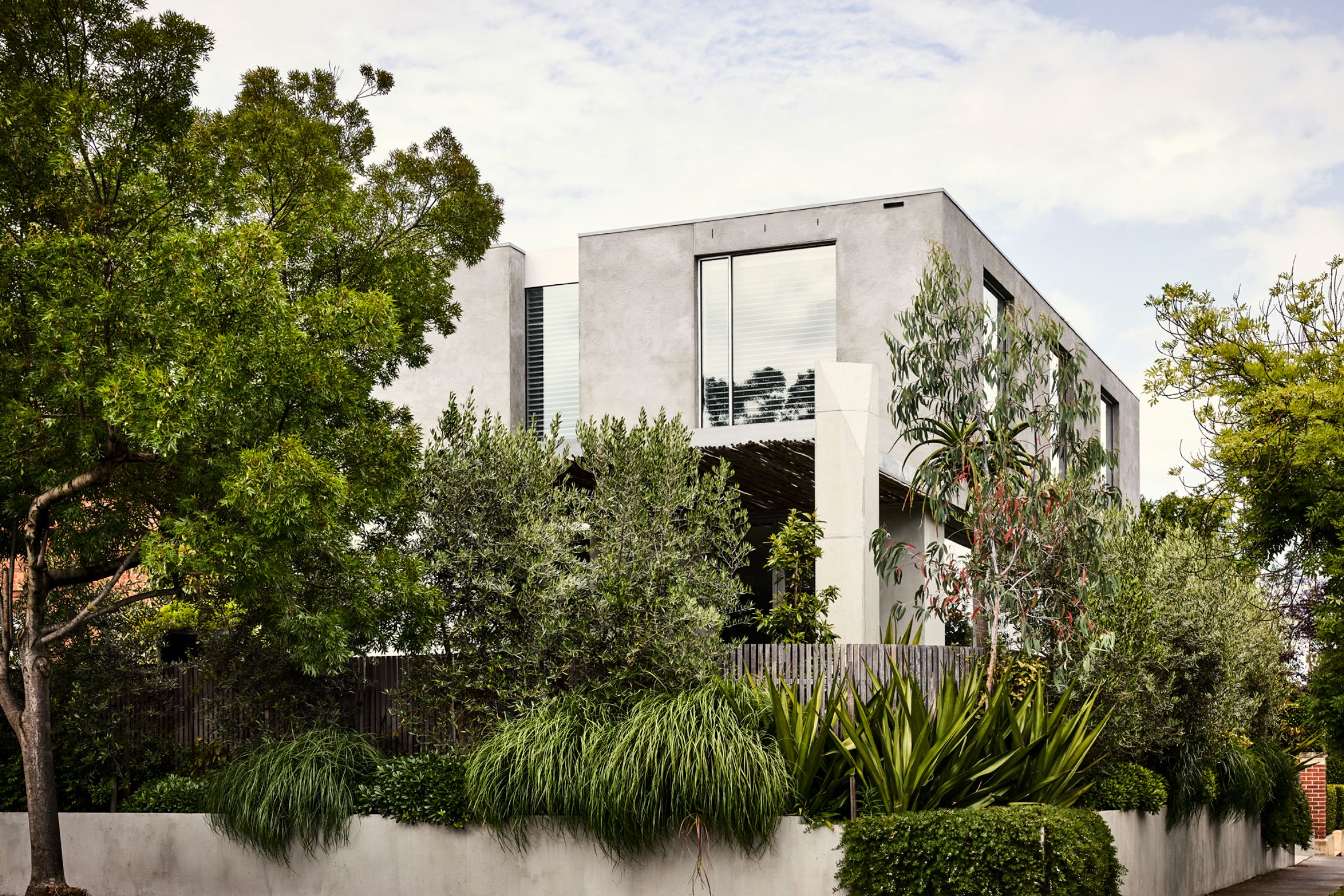 A refined interpretation of Brutalism in residential design by Powell and Glenn