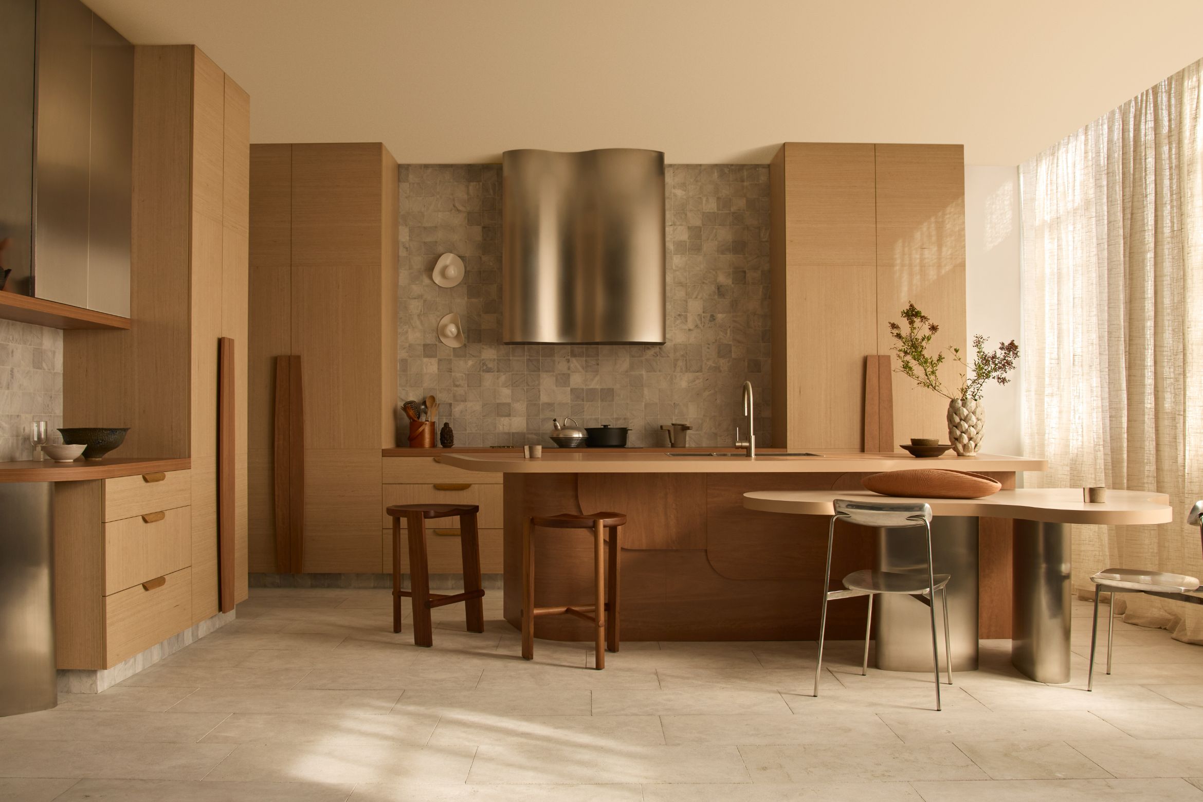 Tom Mark Henry captures modern coastal living for this Laminex kitchen