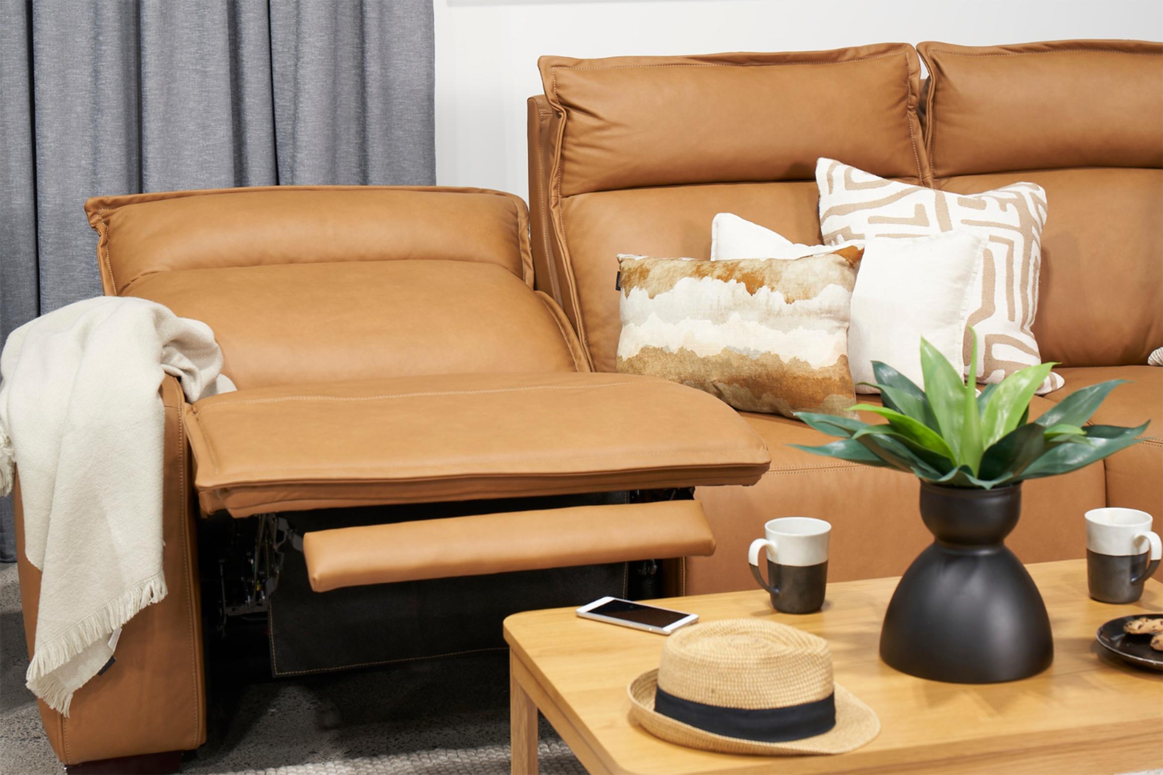 Style a modern retreat with a La-Z-Boy recliner