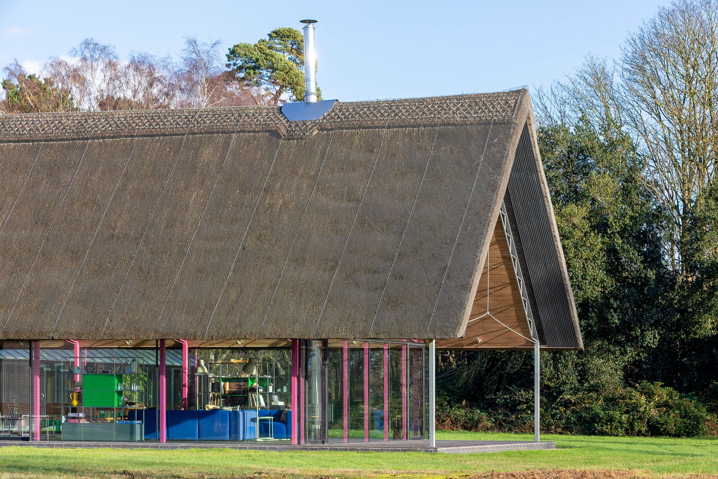 An architecture laboratory in the English countryside