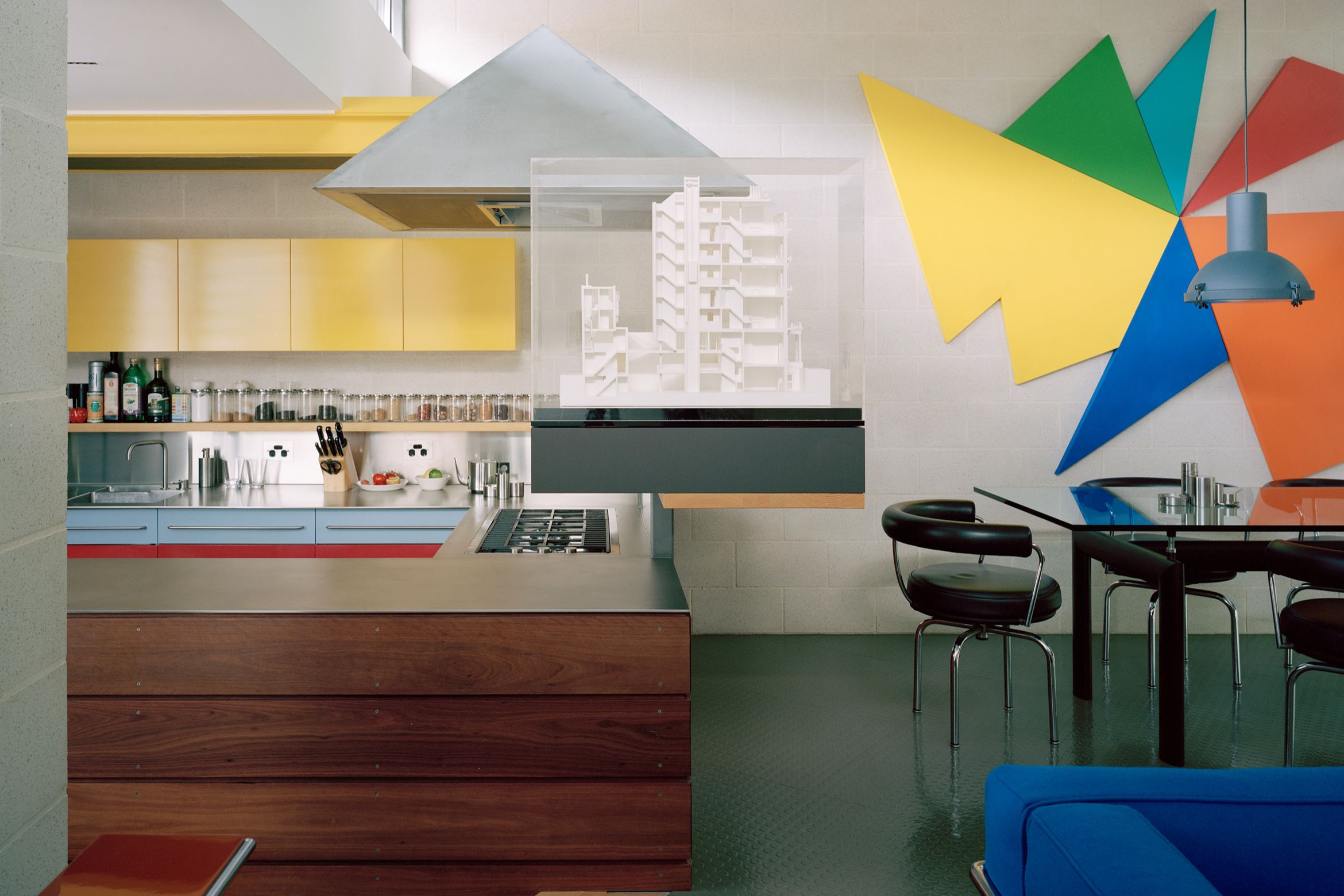 Colourful dealings with density