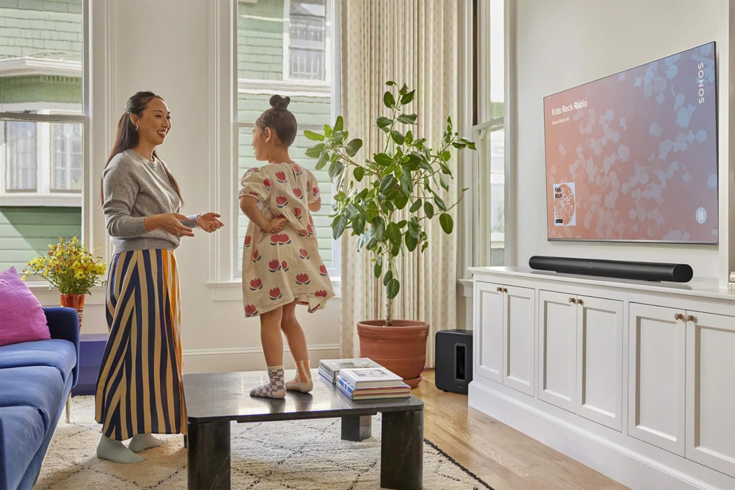 Home electronics that complement a modern, stylish space