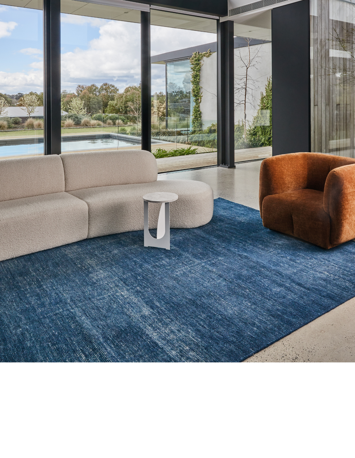 Grounded underfoot with Elan & Earth’s natural rugs