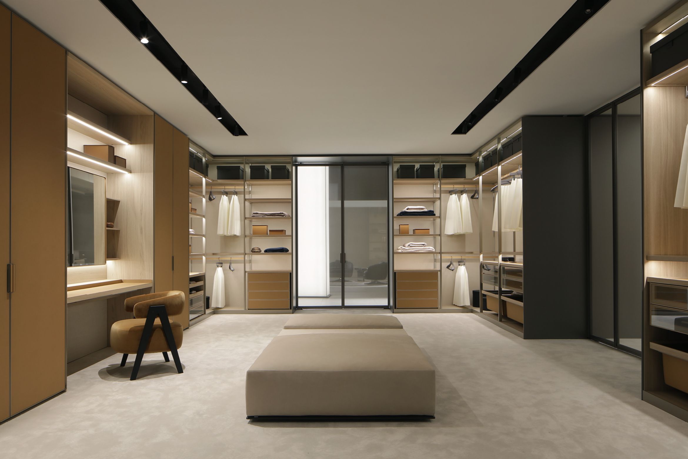 The art of living with what you wear – contemporary wardrobes by Poliform