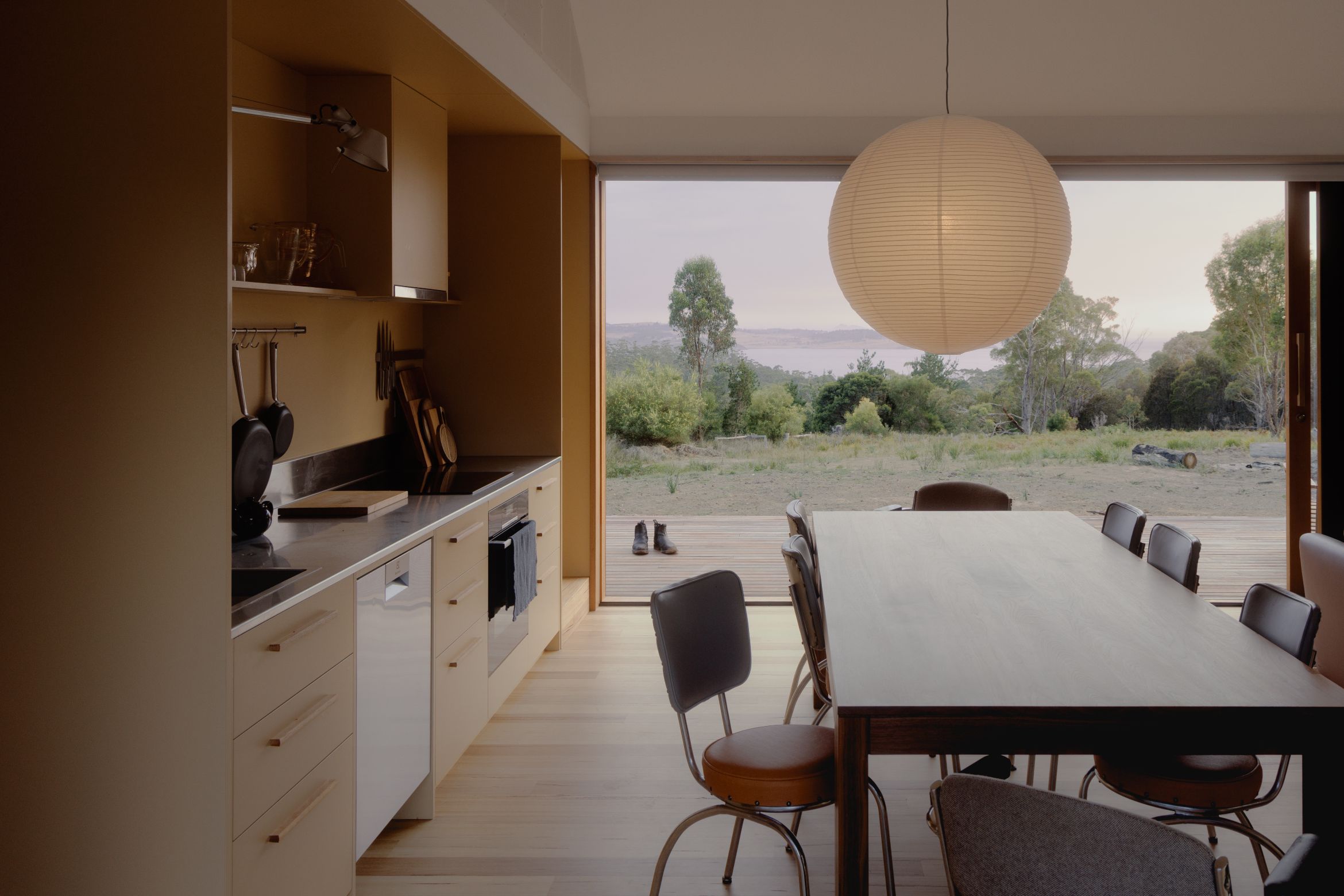 Doing more with less by the Tasmanian coast