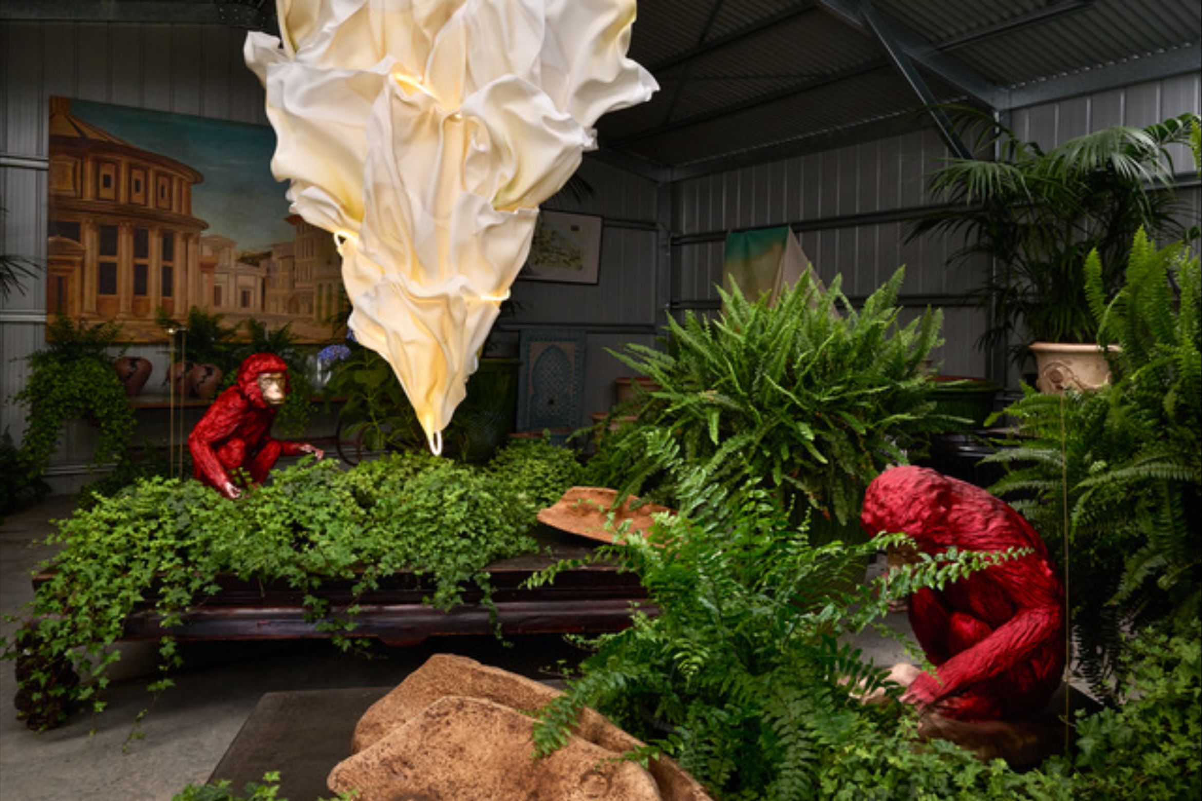 A garden of sculptural delights