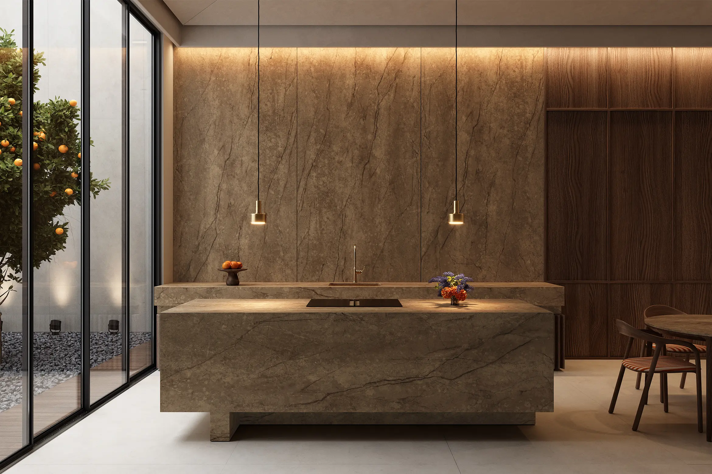 Matter meets design in mineral magnificence
