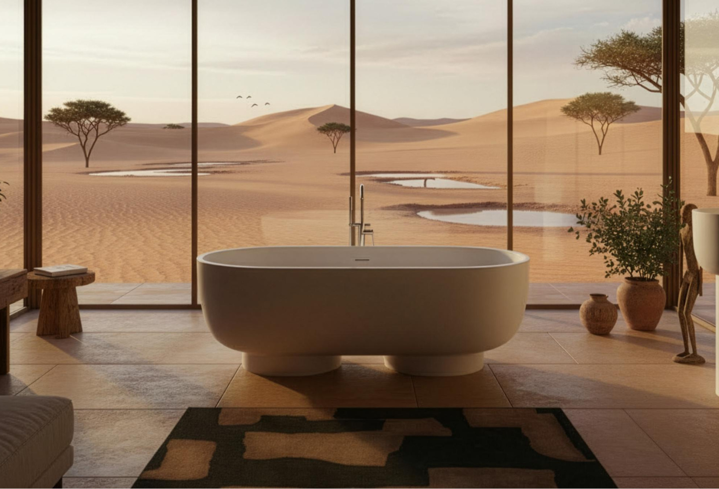 Bathed in wild charm