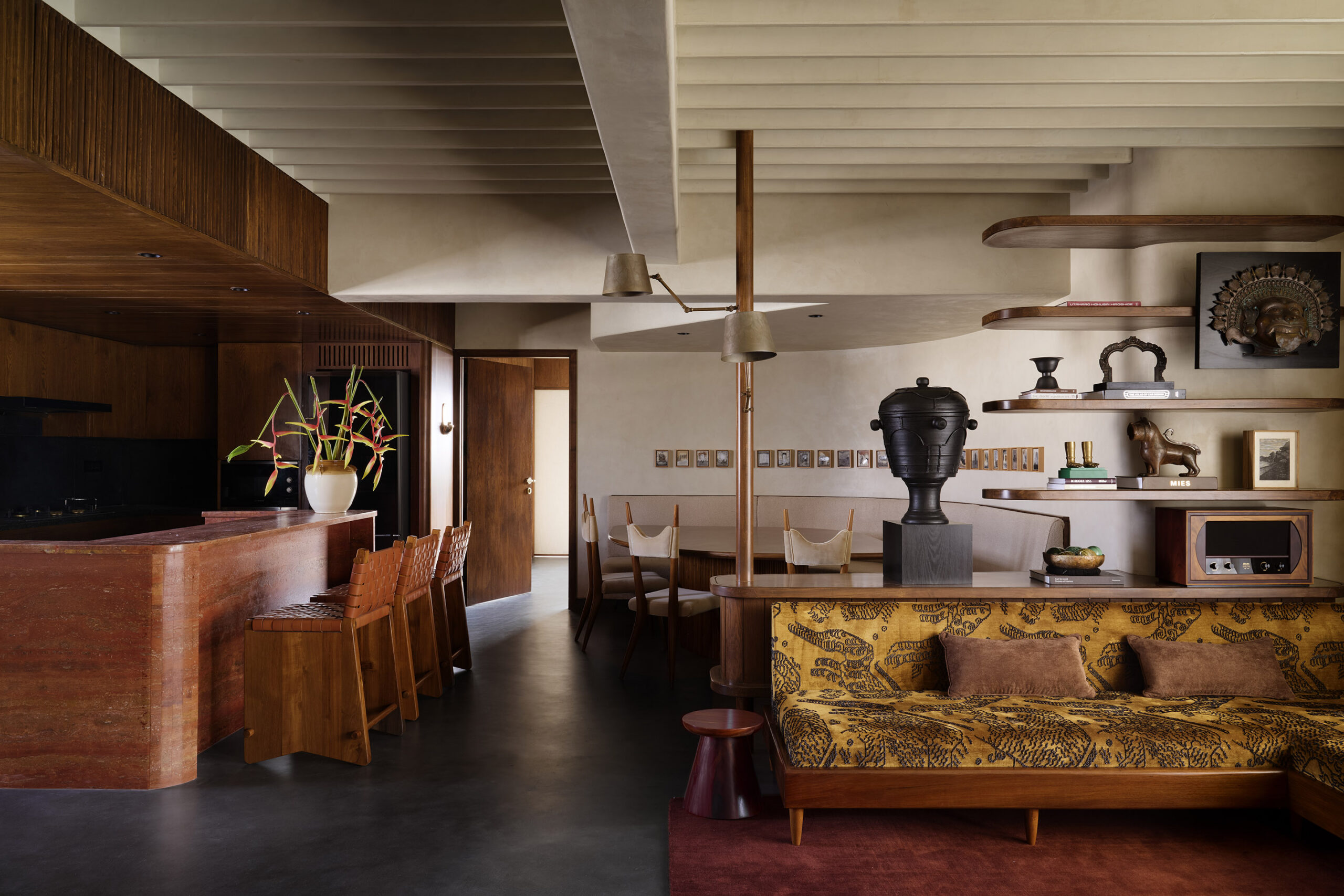 Modern apartment living with an old rooted soul