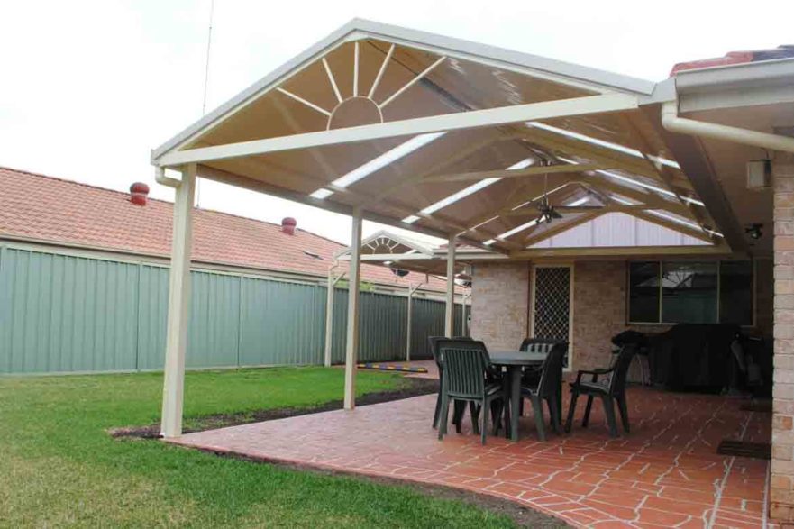 pitched roof pergola gable design weather safe pointed roof rooves with slats