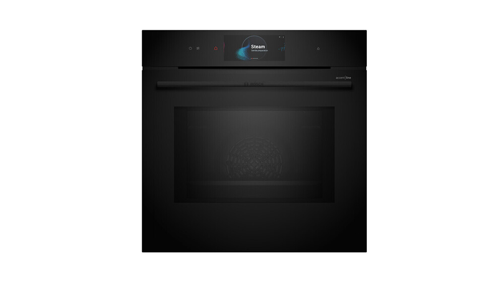 Series | 8 AccentLine Built-in oven with added steam and microwave function 60 x 60 cm Black