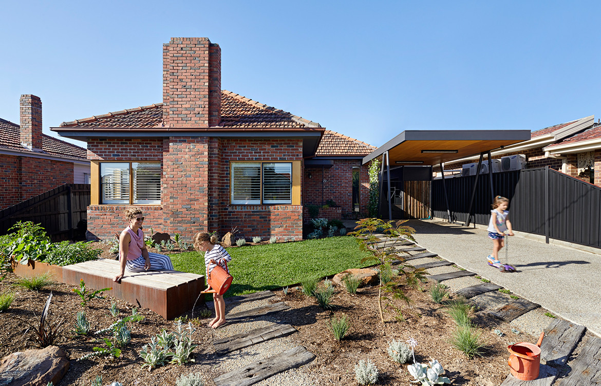 BENT Annexe BENT Architecture Tatjana Plitt courtyard