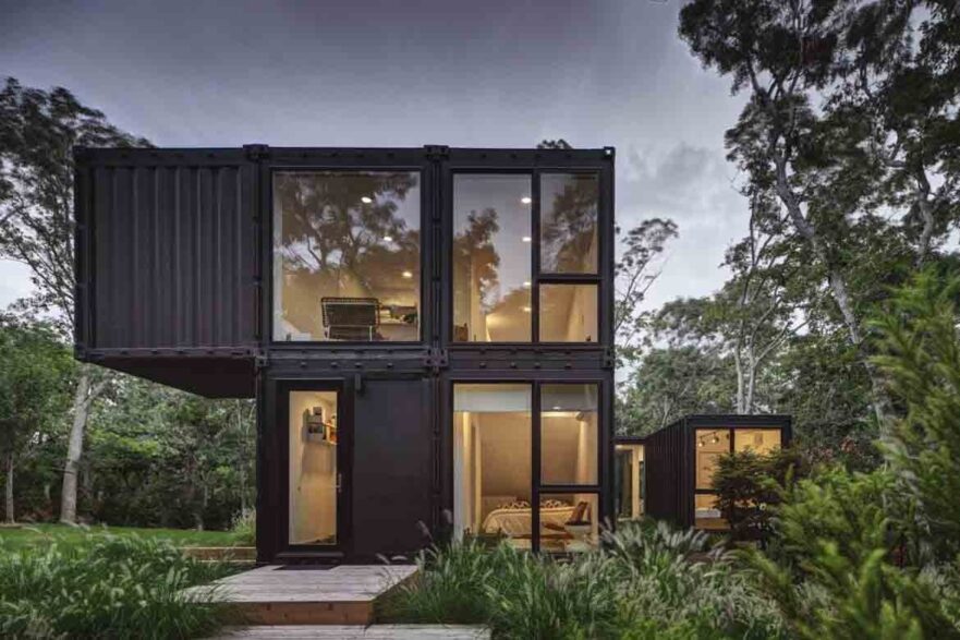 HÔMESKAPE™: Shipping Container Home Homeskape Black Series  Container  homes australia, Container house, Shipping container homes