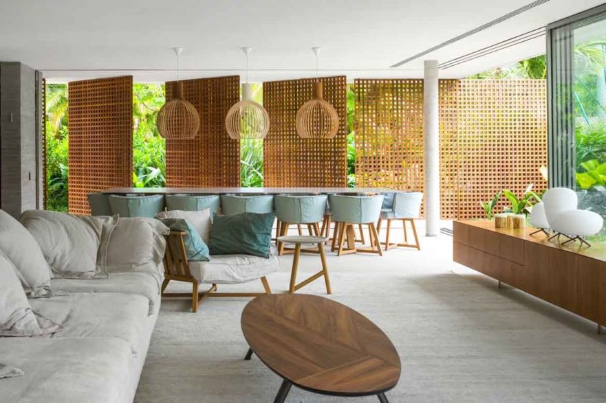 tropical minimal house design brazil rainforest home stylish