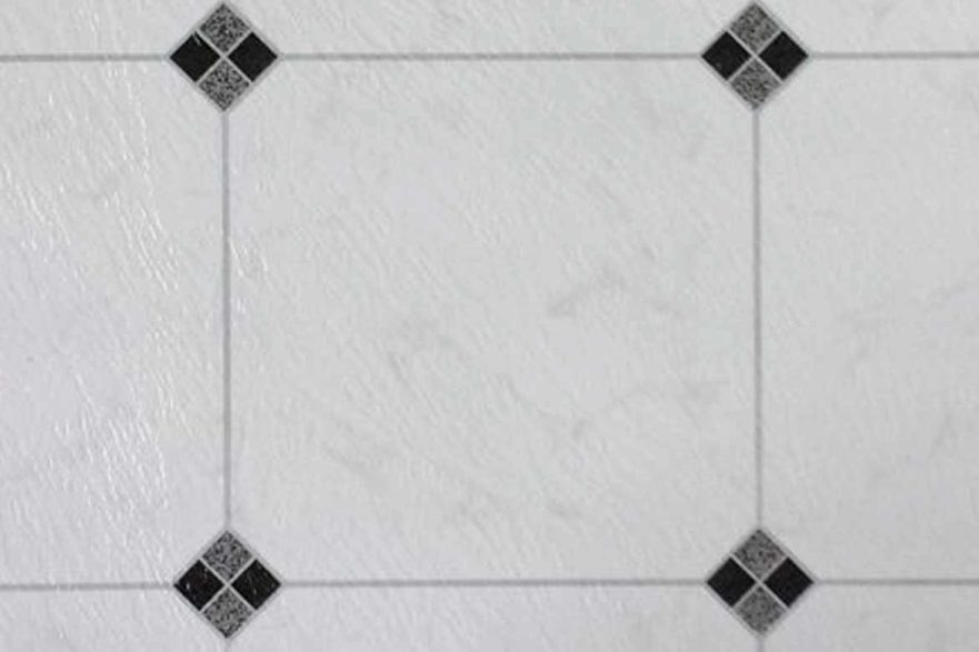 bunnings stick on tile black and white diamond minimalist design diy easy