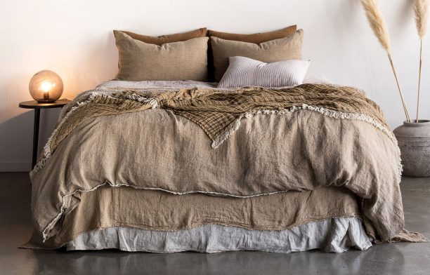 Flocca linen bedding, Hale Mercantile Co. | Habitus Living House of the Year Design Hunter Package